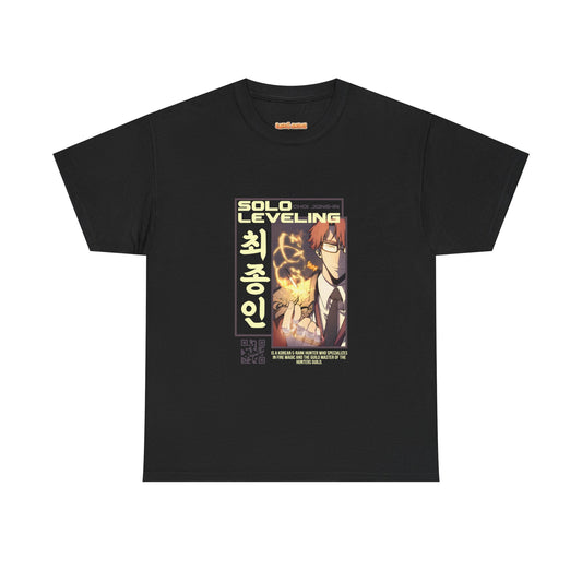 Solo Leveling | Choi Jong-In Ultimate Fire Mage Hunters Guild T-Shirt